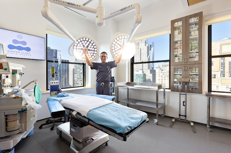 Modern IV therapy room at Shafer Clinic Fifth Avenue